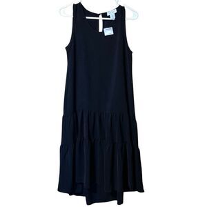 nicole miller denim dress Nicole Miller floral denim halter dress size small